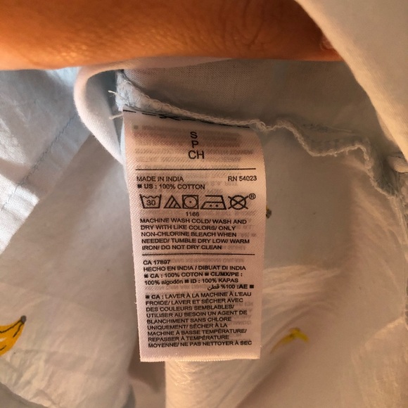 Old Navy printed long sleeve classic shirt - Picture 4 of 5